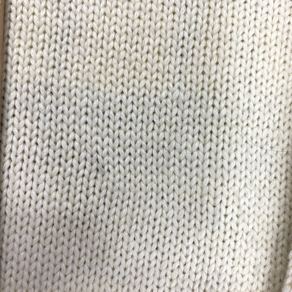 Laura Scott Womens Turtleneck Sweater Size Small Cream Plaid Preppy Wool Blend‎ - Picture 11 of 11